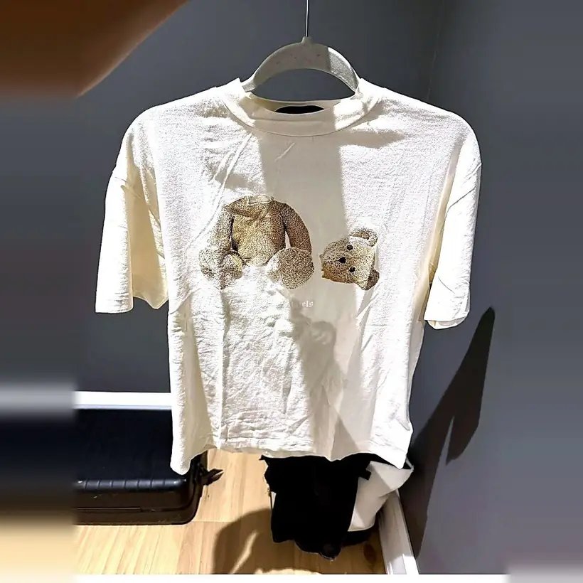Palm Angels Bear Tee — Off-White