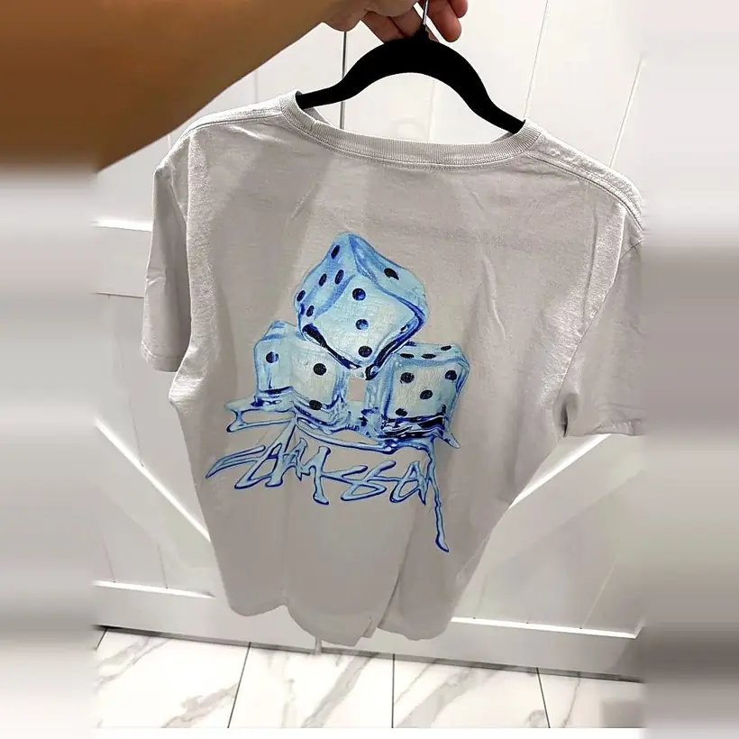 Stüssy Dice Tee — White