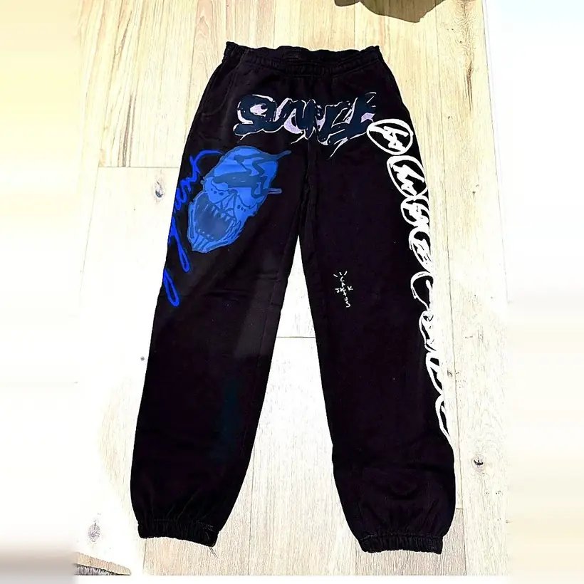 Travis Scott Cactus Jack Sweatpants — Black