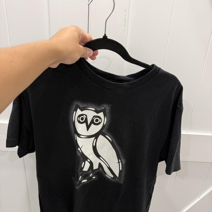 OVO Owl Logo Tee — Black