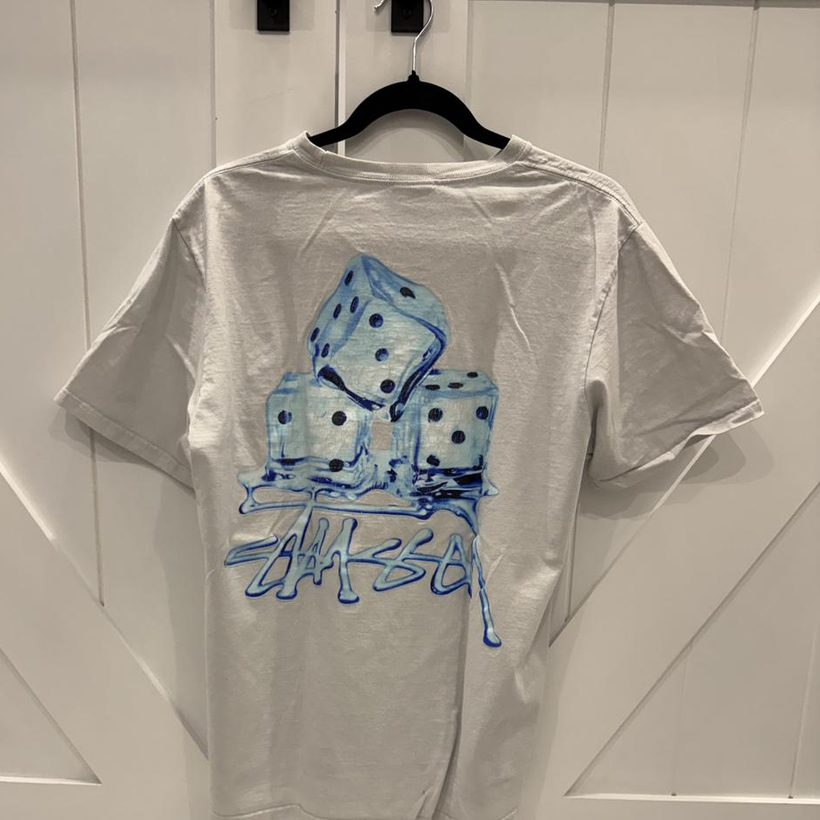 Stüssy Dice Tee — White