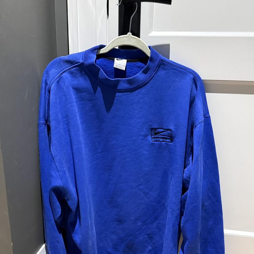 Nike x Stüssy Crewneck — Blue