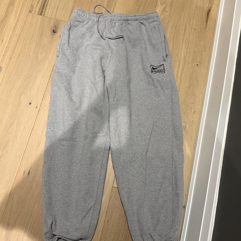 Nike x Stüssy Fleece Sweatpants — Grey