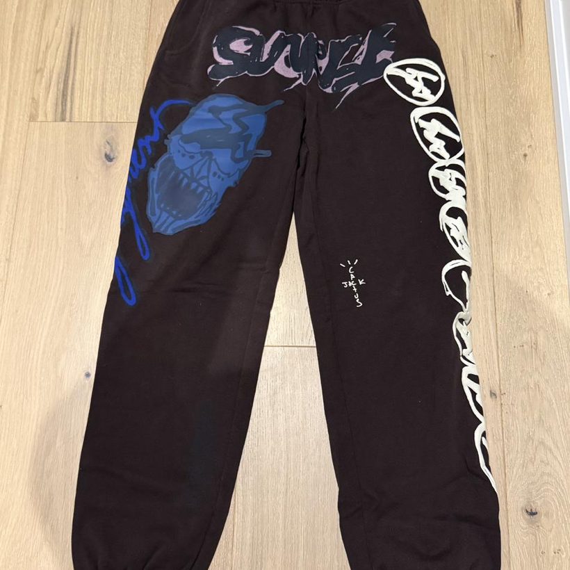 Travis Scott Cactus Jack Sweatpants — Black