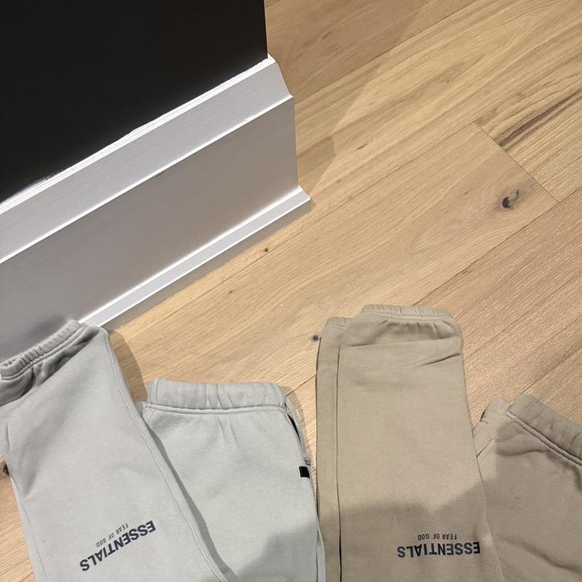 Fear of God Essentials Sweatpants — Tan/Beige