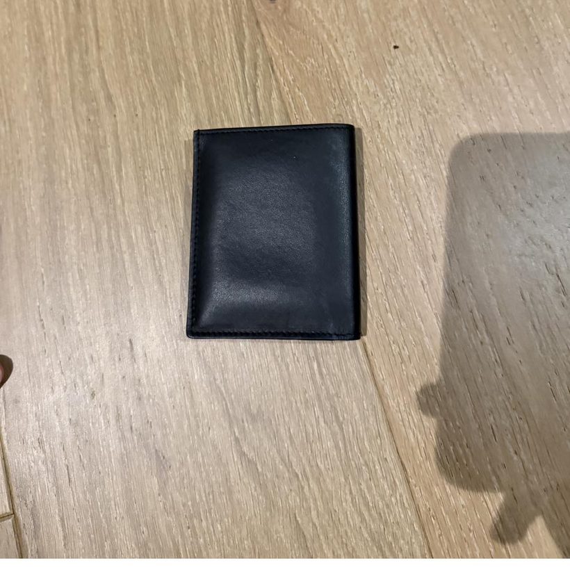Givenchy Leather Card Holder — Black