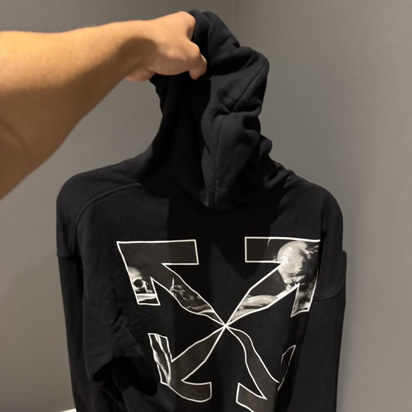 Off-White™ Arrows Zip Hoodie — Black