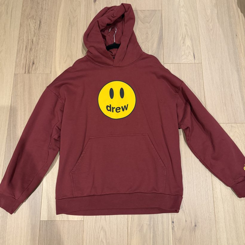Drew House Mascot Hoodie — Burgundy
